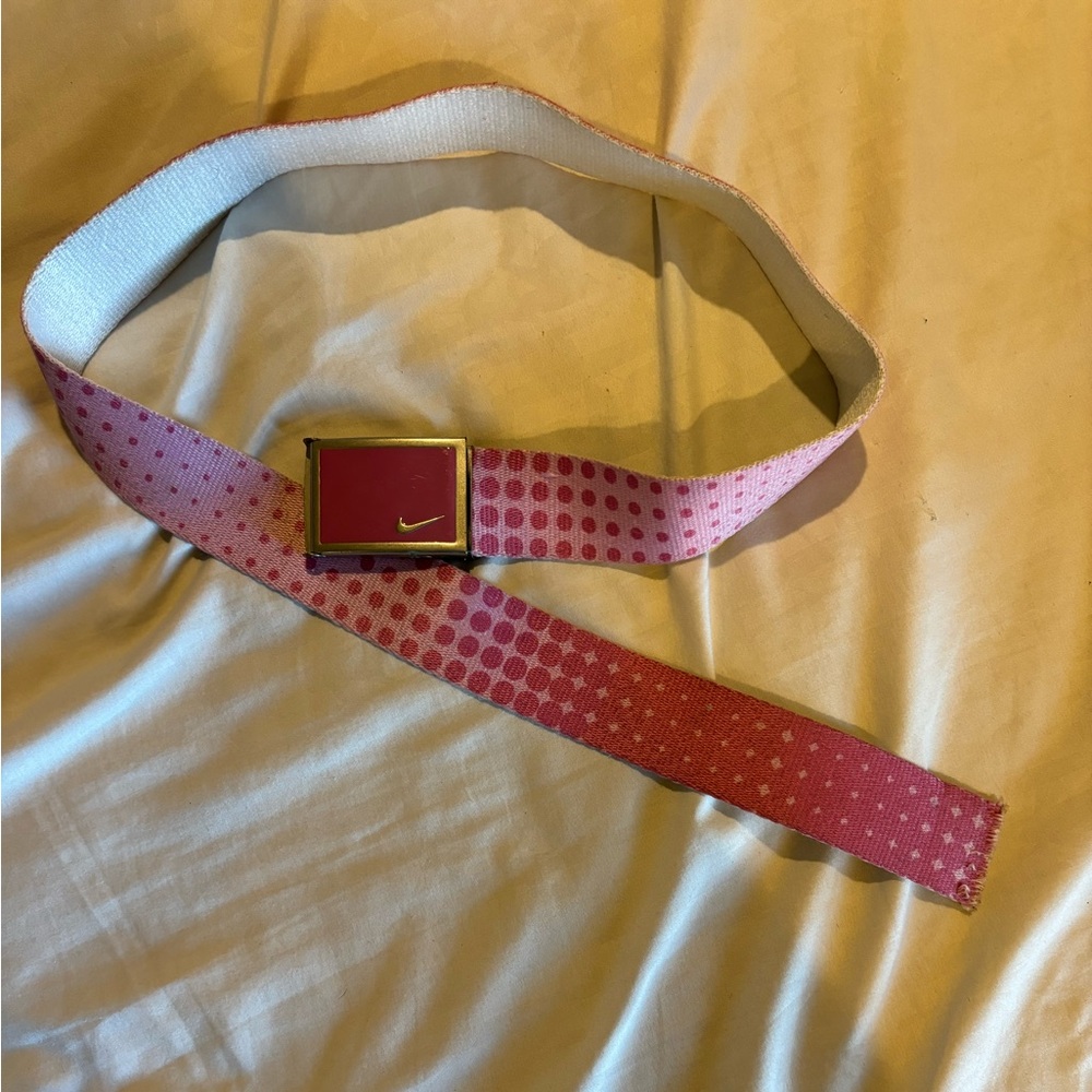 Nike Pink Belt and orange Nike belt set